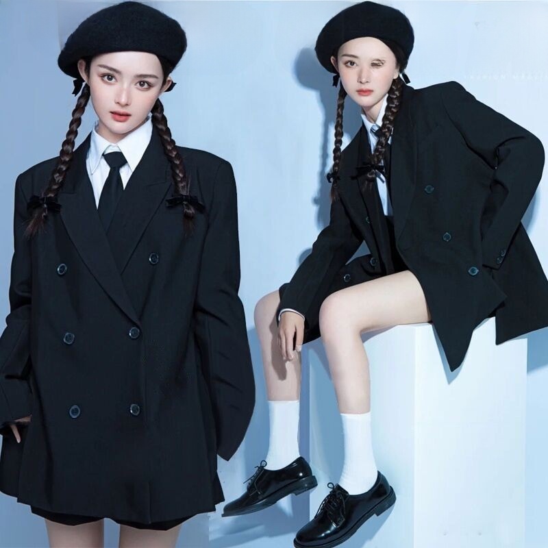新しいポートレート写真 レディーススーツ カレッジスタイル  - Ethnic Fashion Brand のレビューと価格