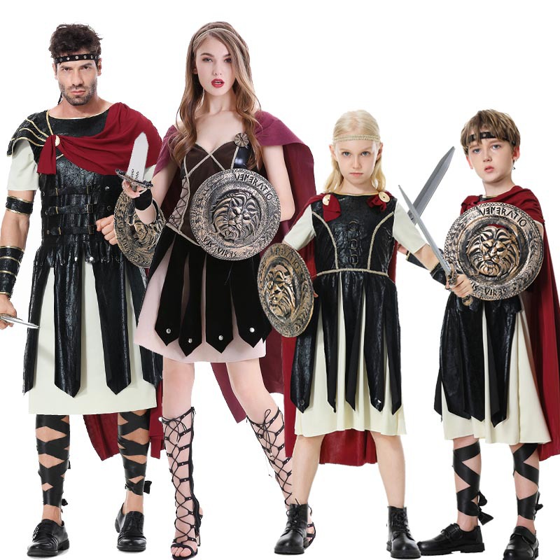 ローマ兵士騎士コスチューム成人男性用ハロウィンパーティー仮装 - Ethnic Clothing & Online Fashion Store Khaadi Uk のレビューと価格