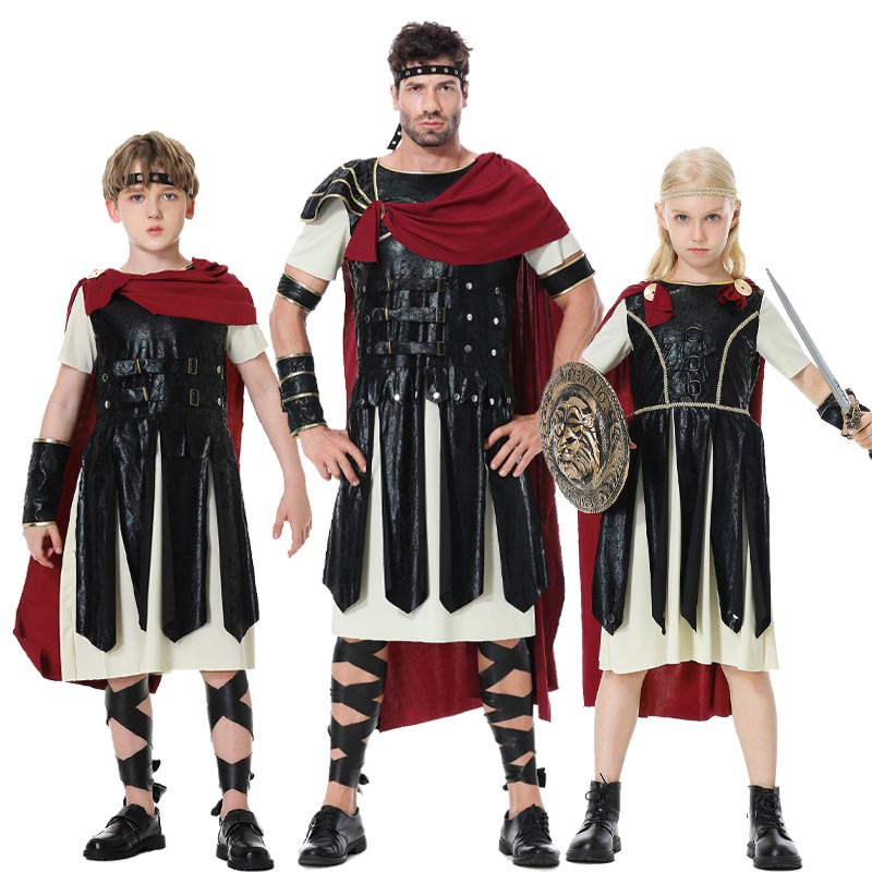 ローマ兵士騎士コスチューム成人男性用ハロウィンパーティー仮装 - Ethnic Clothing & Online Fashion Store Khaadi Uk のレビューと価格